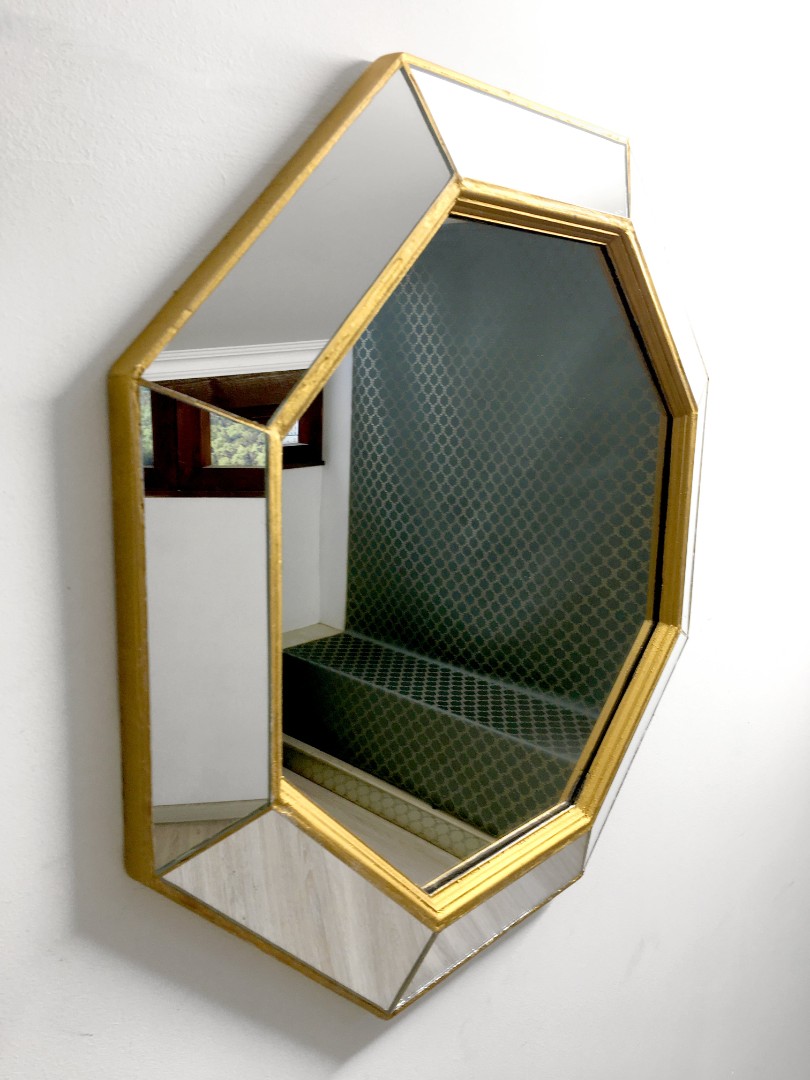 Зеркало BountyHome Espresso Gold mv166