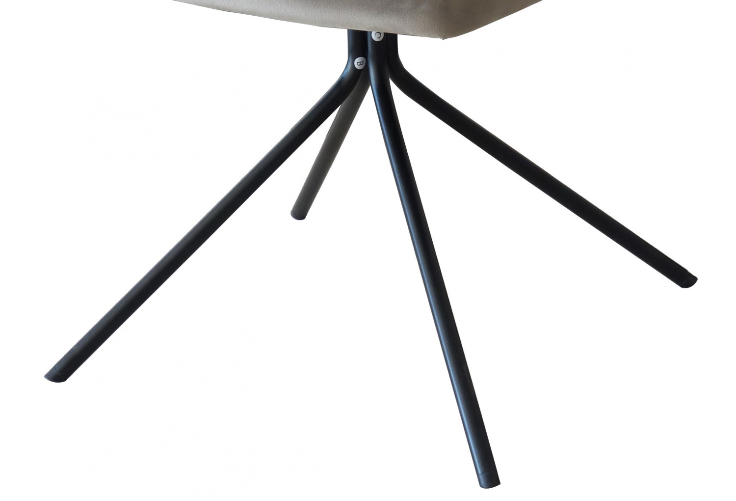 Стул Verona Round вращающийся табачно-серый Bradex Home FR 0248