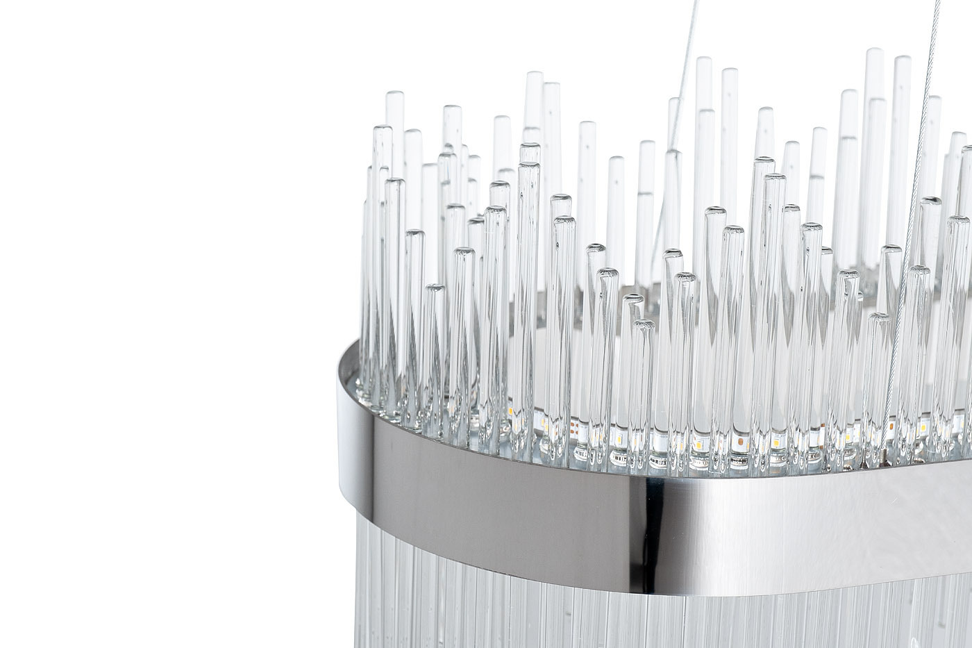 Люстра стеклянная хром Garda Decor 62GDW-901-800CH