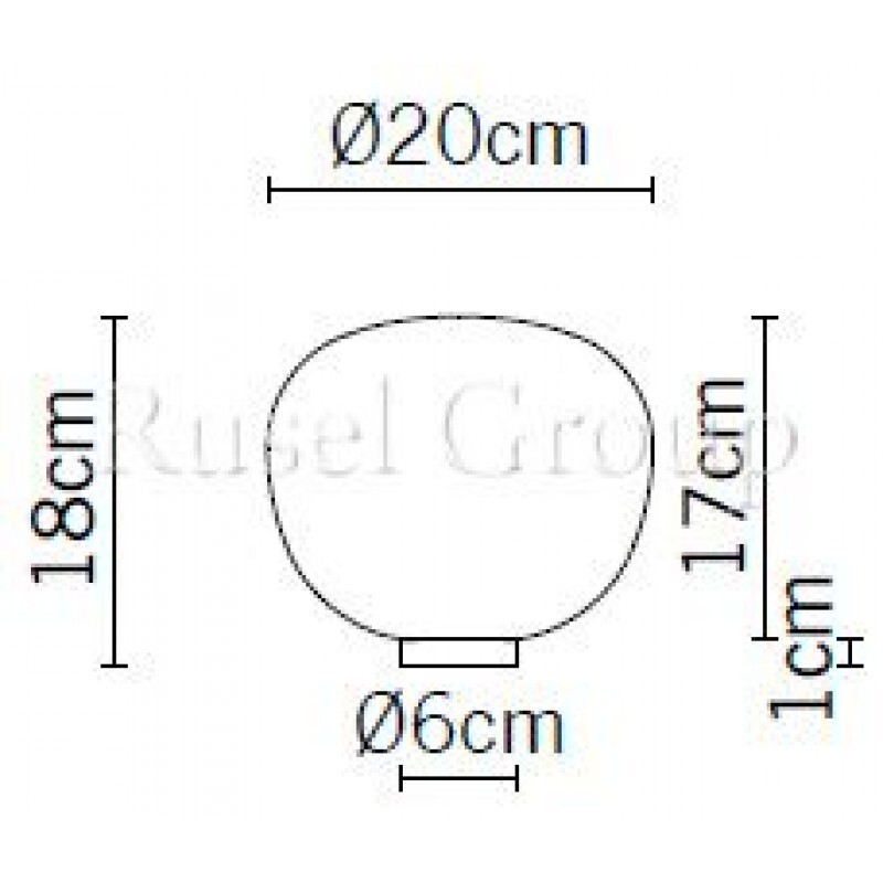 Настольная лампа Fabbian Lumi Mochi F07 B07 01