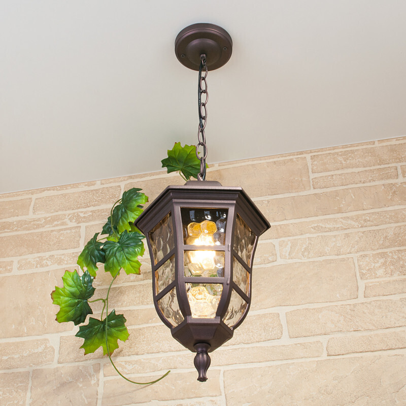 Уличный светильник Elektrostandard Dorado H кофейное золото (GL 1013H)