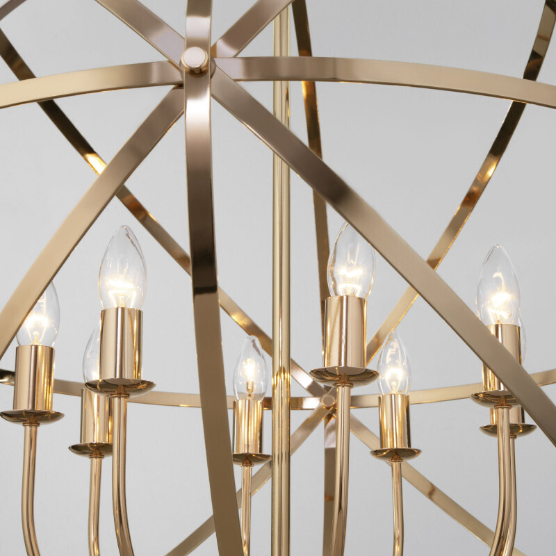 Подвесная люстра Eurosvet 60139/8 золото