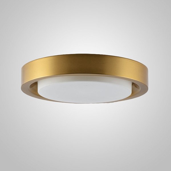 Потолочный светильник BUTTON GOLD D28 by ImperiumLoft