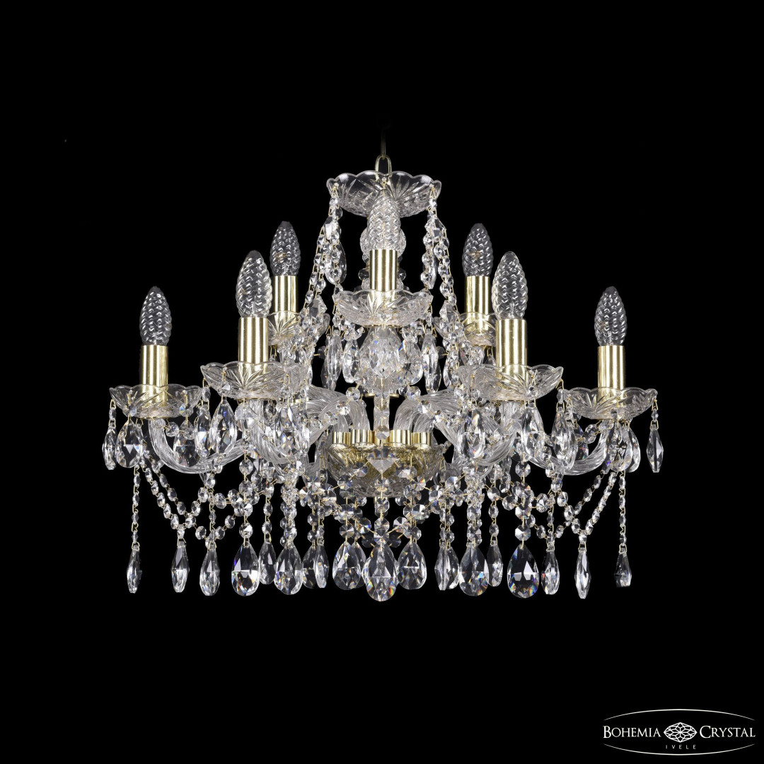 Люстра хрустальная 1413/6+3/200 G