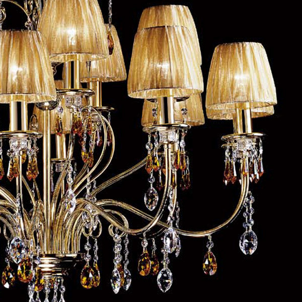 Бра Beby Group 118A02 gold/amber SW