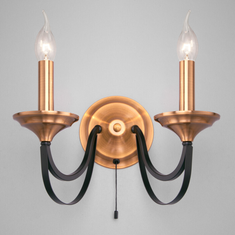 Бра Eurosvet 60098/2 черный