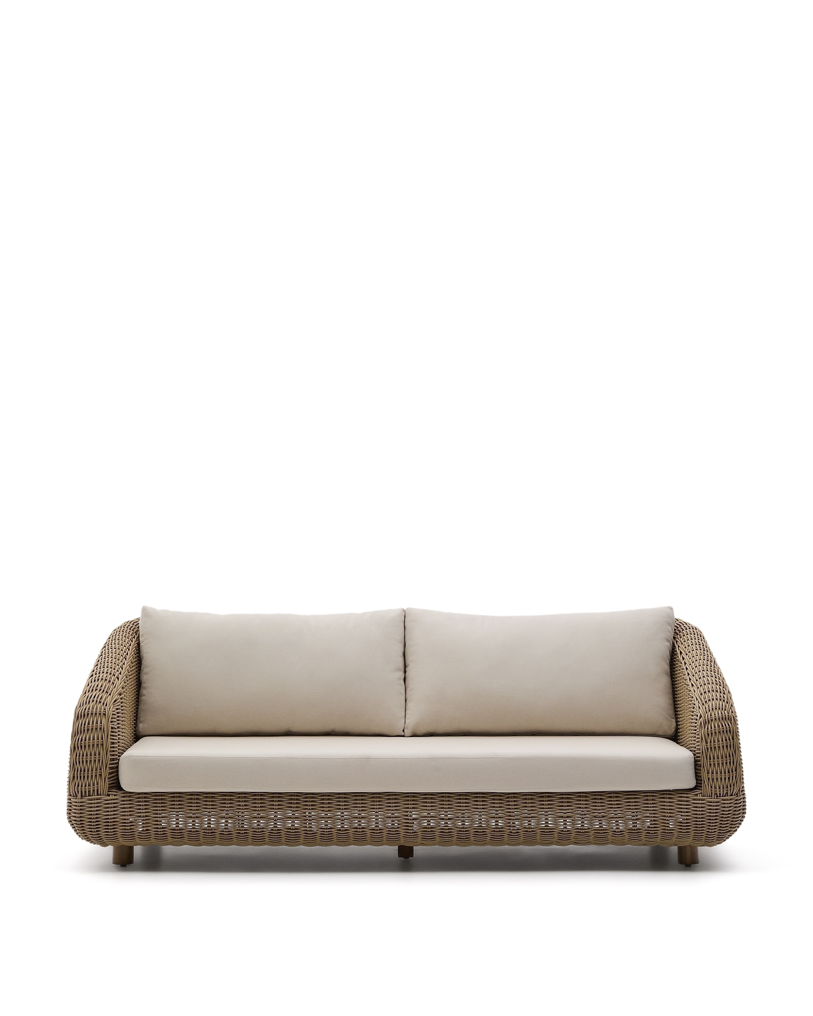 3-местный диван Meria из искусственного ротанга 208 см La Forma 254510