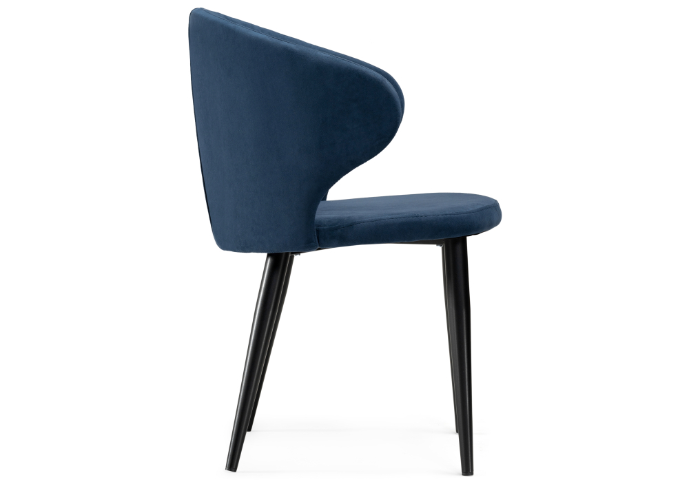 Стул Woodville Алсисар темно-синий / черный 469976