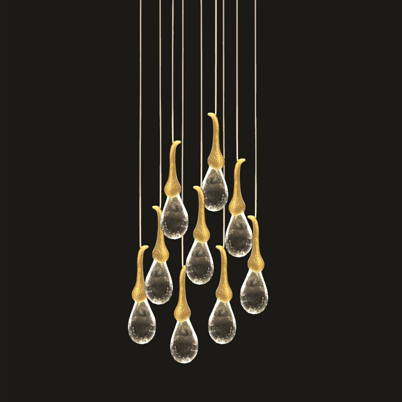 Подвесной светильник Delight Collection OMG07287-9 gold