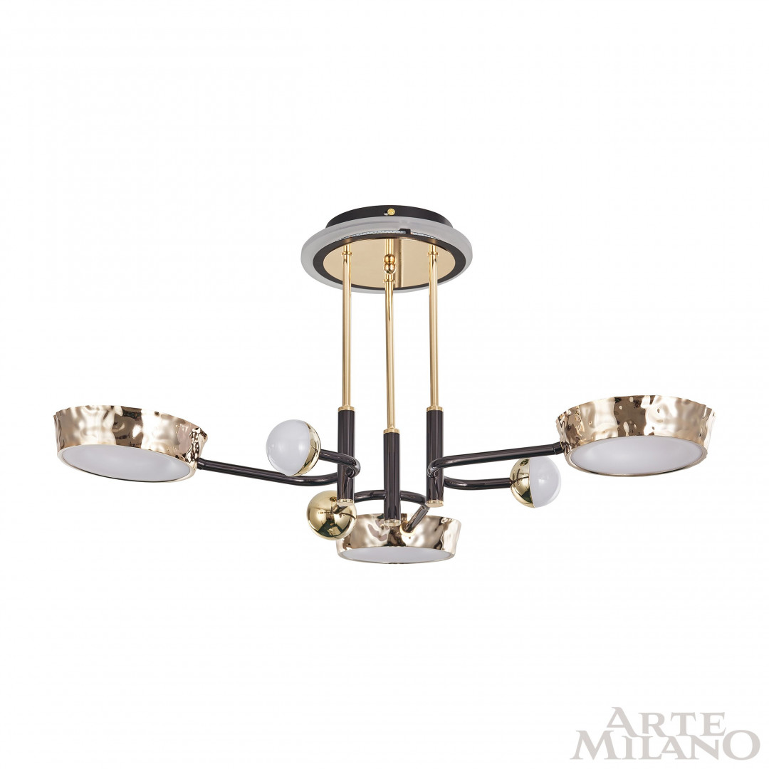 Люстра светодиодная 273210/6 BK/GD Arte Milano