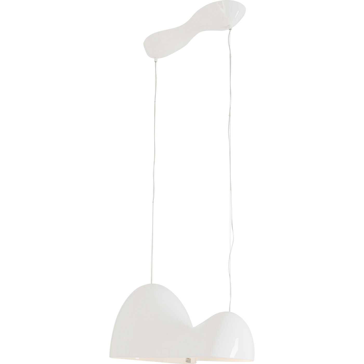 Светильник подвесной KARE x Karim Rashid Cloud Beam Double White 100cm KARE 57756