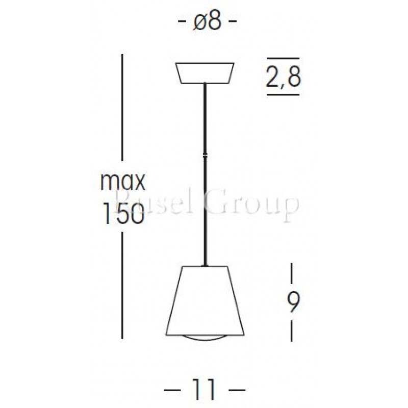 Подвесной светильник Linea Light CONUS 7248