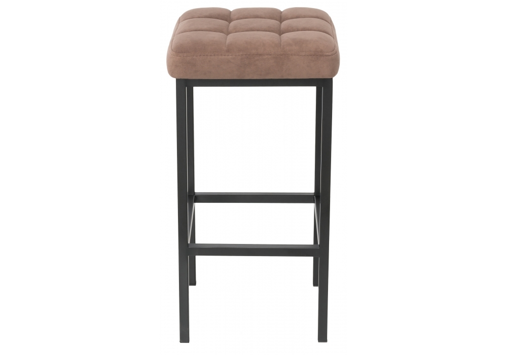 Барный стул Woodville Лофт ткань катания корица / черный матовый 432934