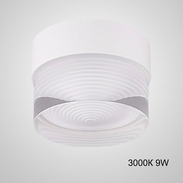 Точечный светодиодный светильник FEST White 3000К 9W by ImperiumLoft