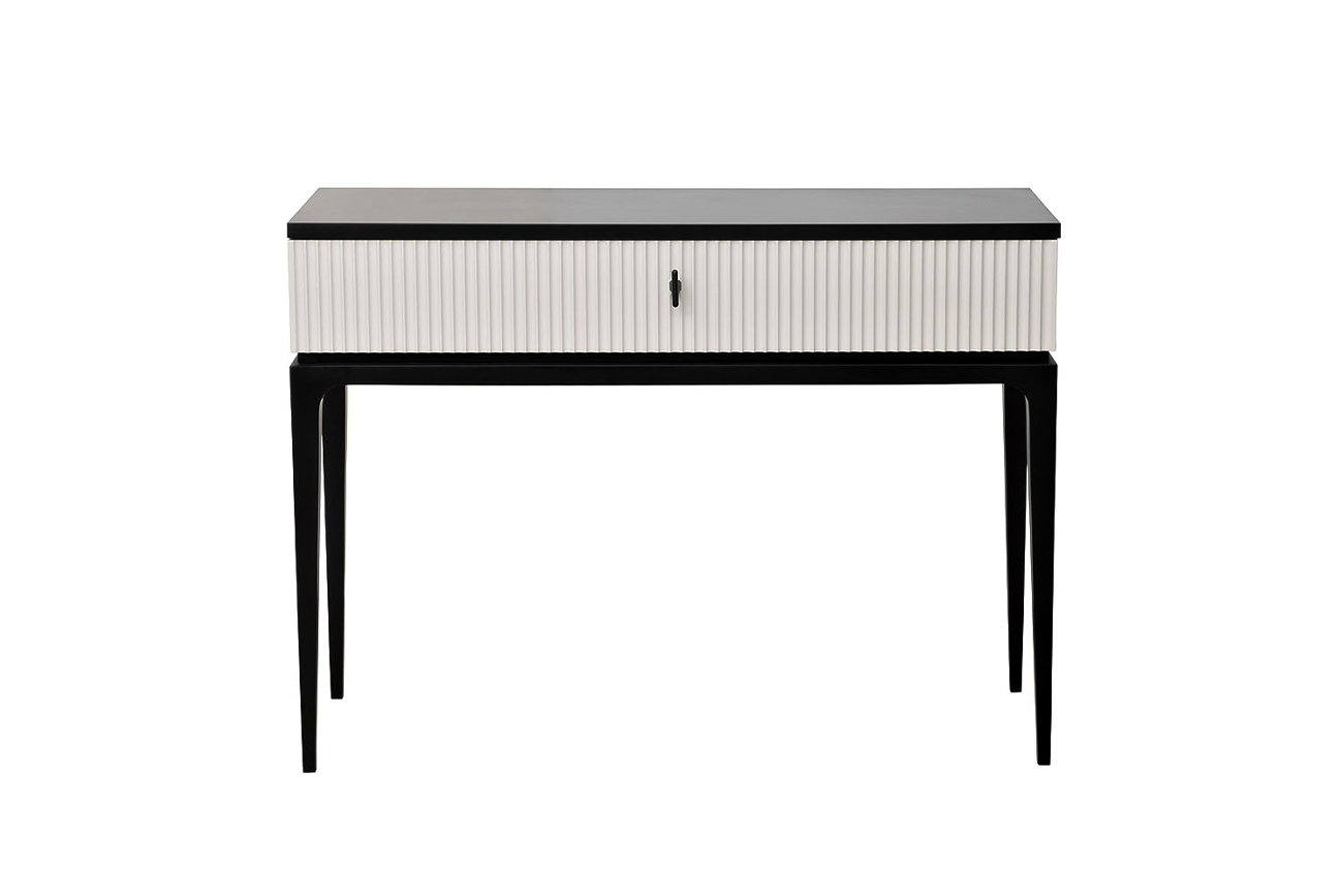 Консоль Este черно-серая Garda Decor GD-00006