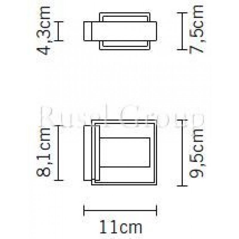 Настенный светильник Fabbian Bijou D75 D09 02