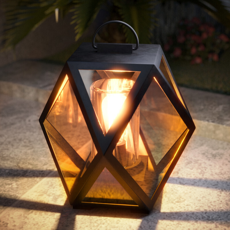 Садовый светильник Elektrostandard Ambra S (35133/S) чёрный