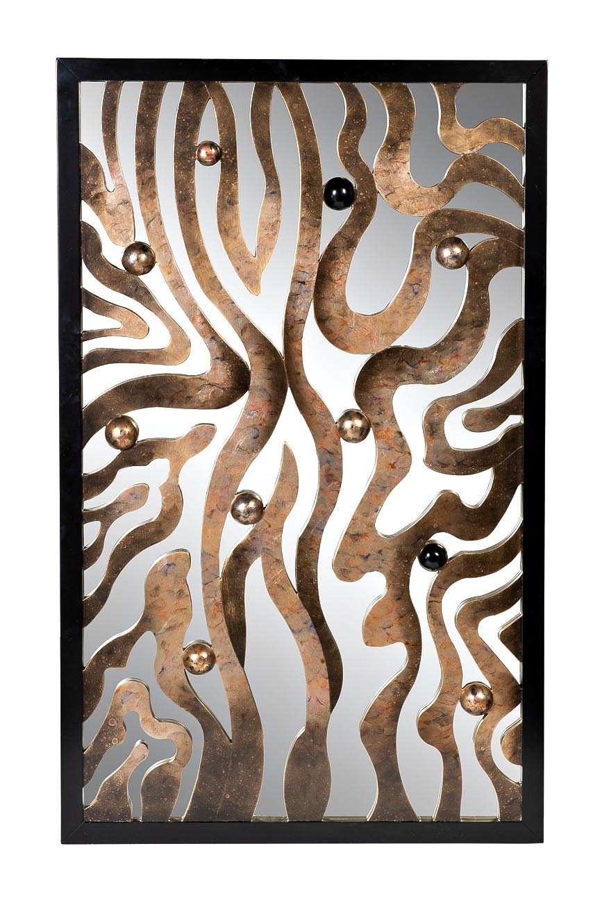 Панно настенное зеркальное Garda Decor ART-4478-PL