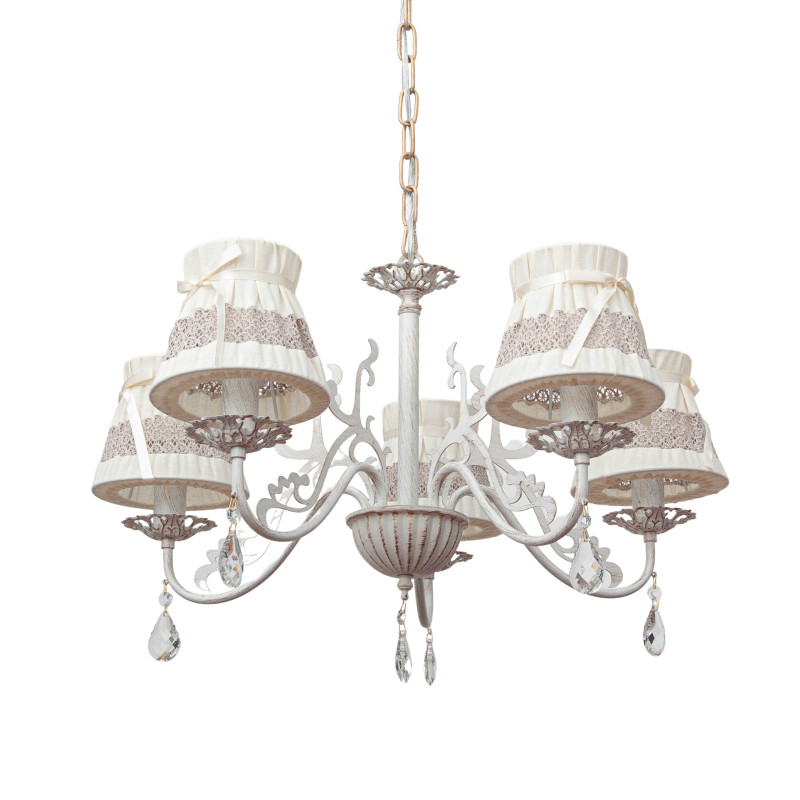 Подвесная люстра Abrasax L.5401-5CREAM/G