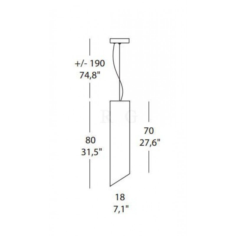 Подвесной светильник Morosini Pank SO18 Подвесной светильник Morosini Pank SO18