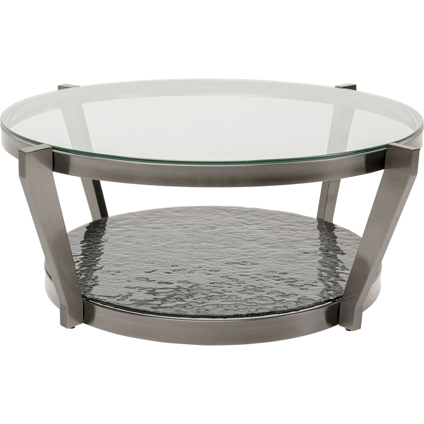 Стол кофейный Monocolo Graphite Ø90cm KARE 70102