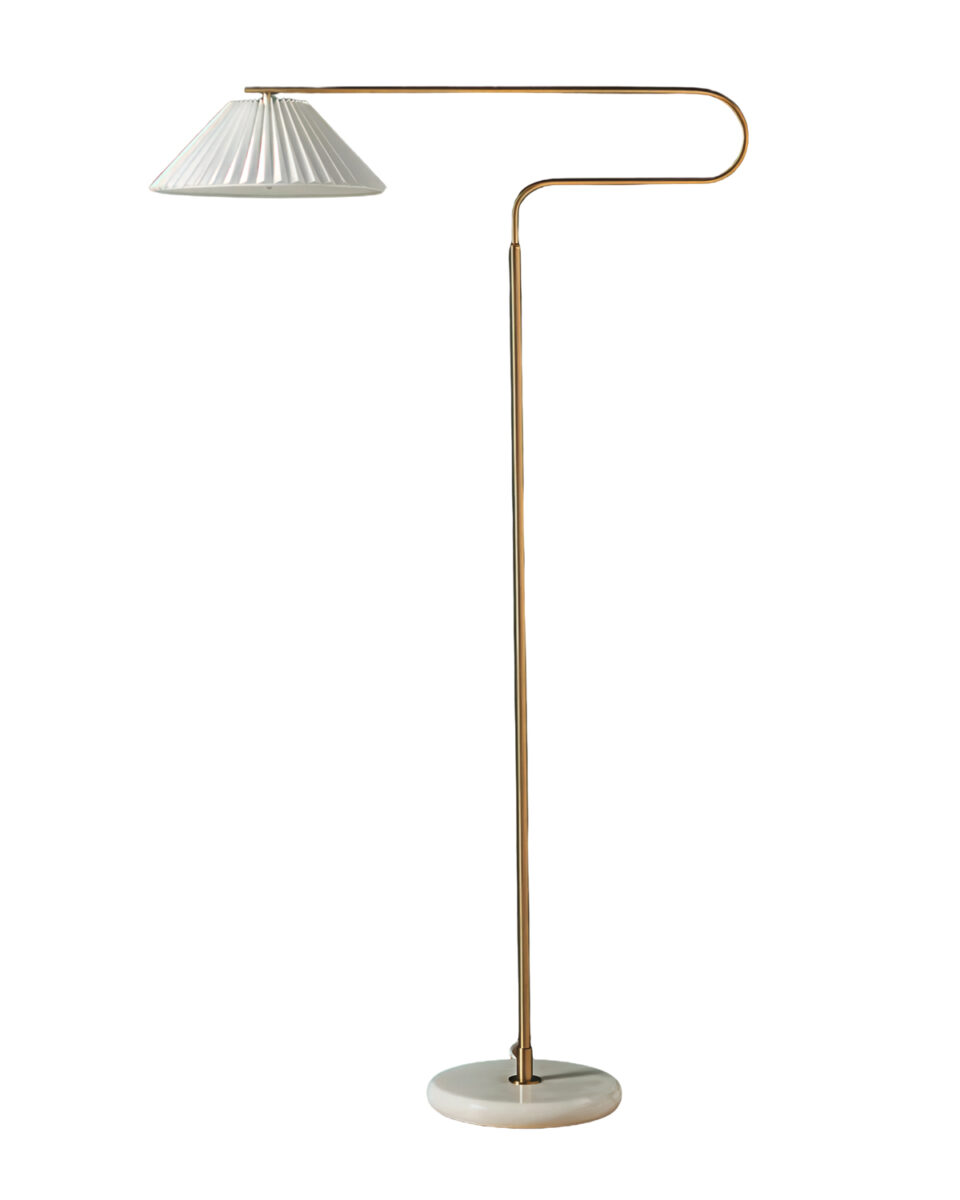 Золотая напольная лампа Харриет Louvre Home LHLFL050348SWL