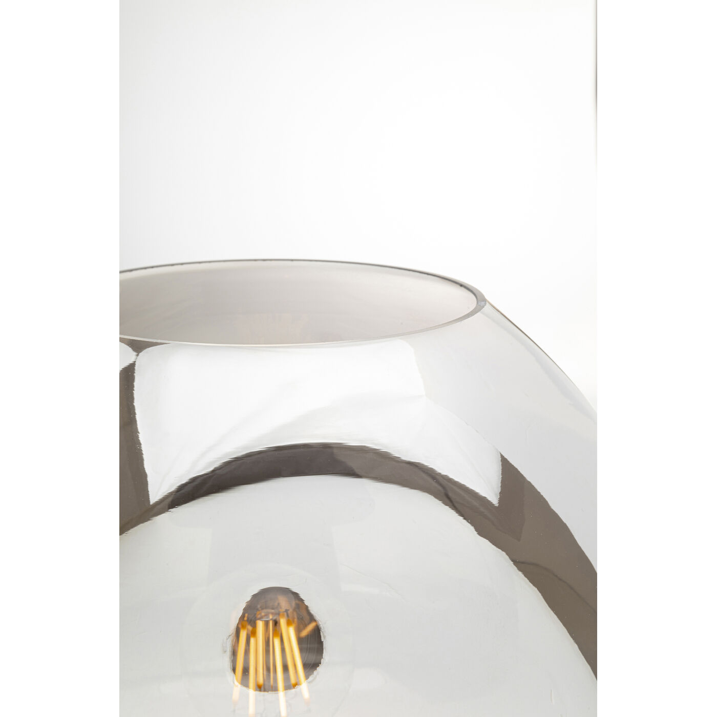 Светильник настольный Sphere Smoke 43cm KARE 56694