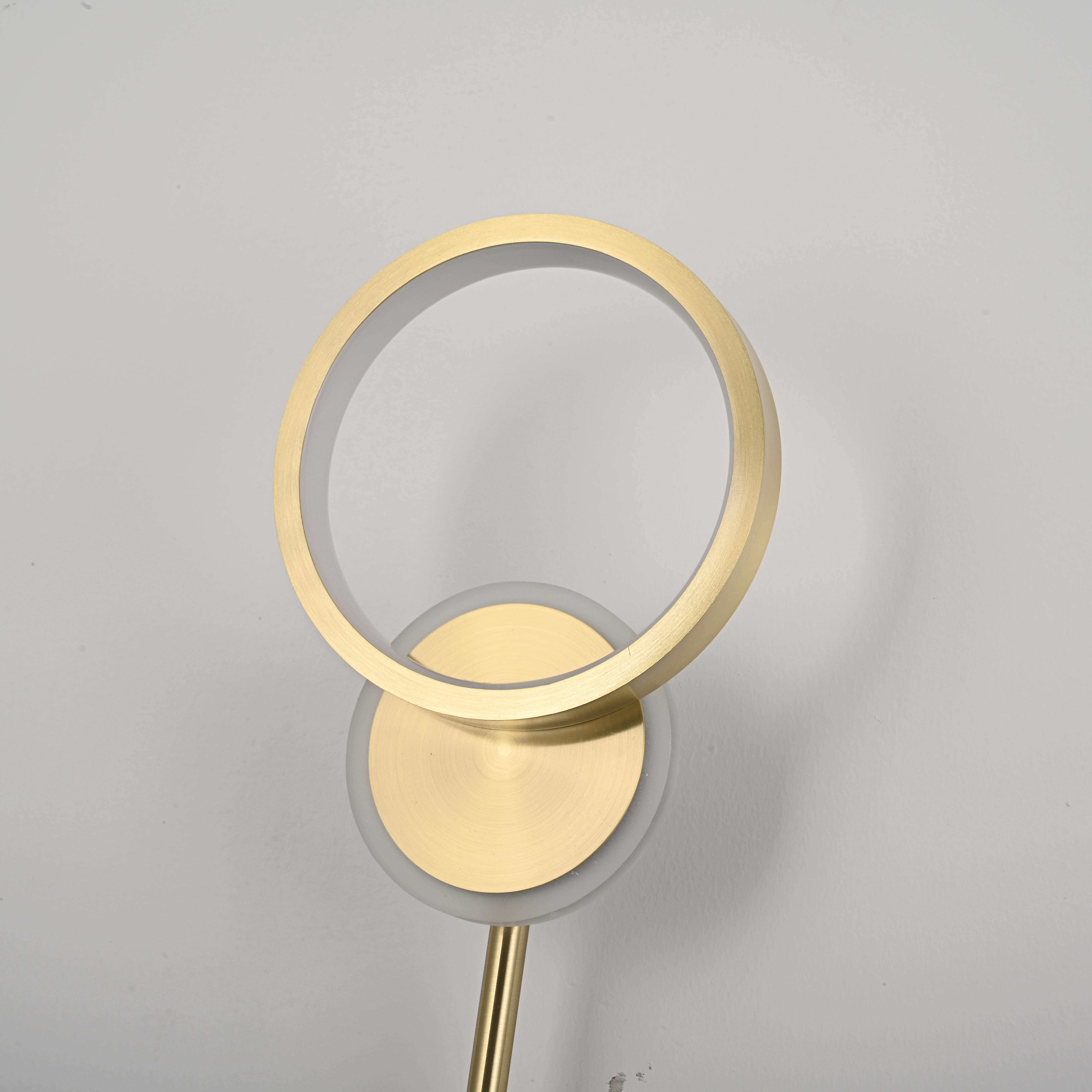Настенный светильник ZINGY A Brass by ImperiumLoft