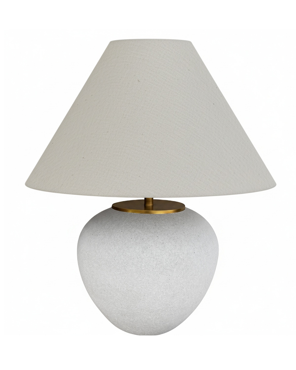 Белая настольная лампа Ноэл Louvre Home LTL463362MGI