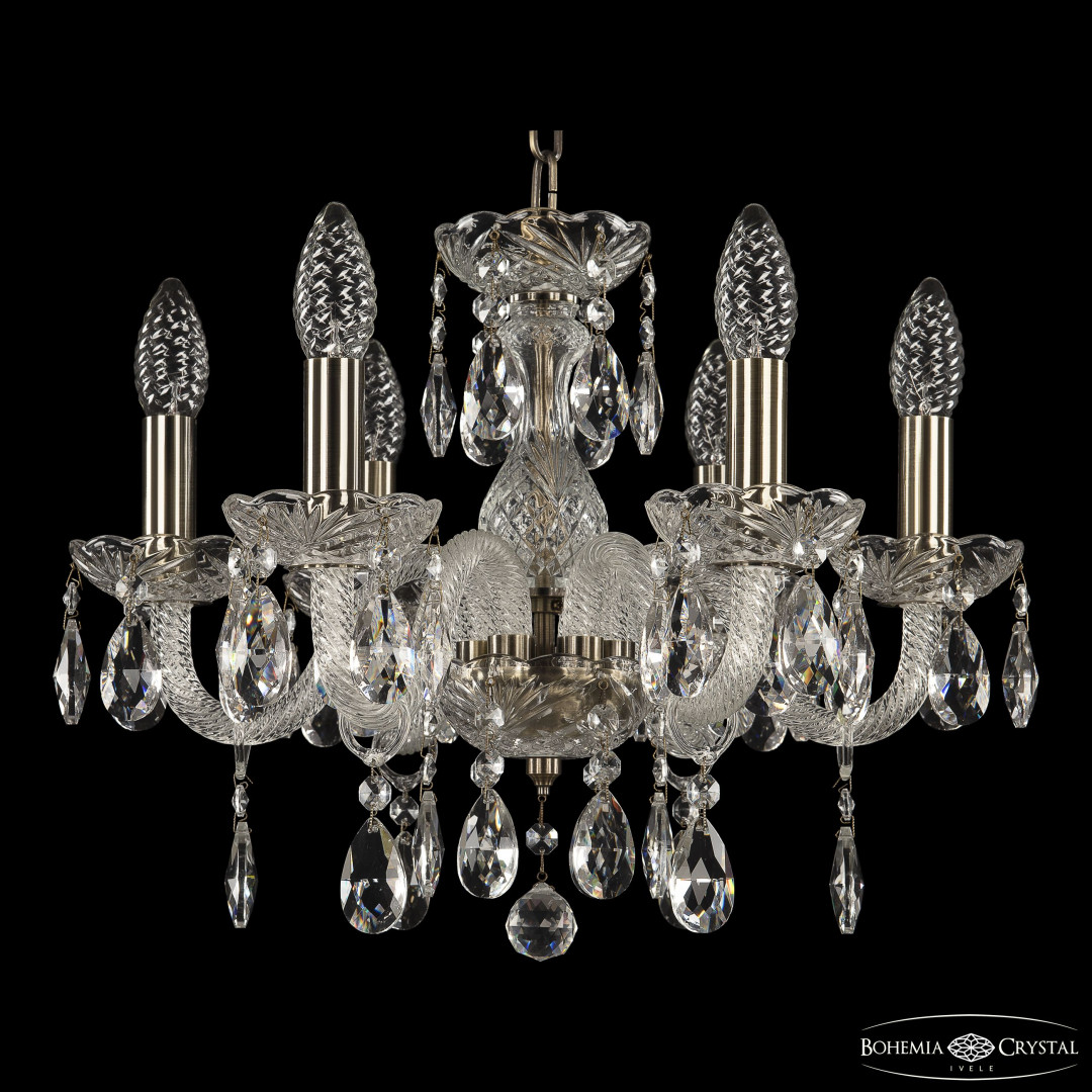 Люстра хрустальная 117/6/141 Pa Bohemia Ivele Crystal