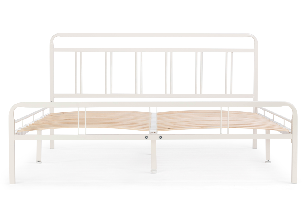 Кровать Woodville Рейк 120х200 белая 403024