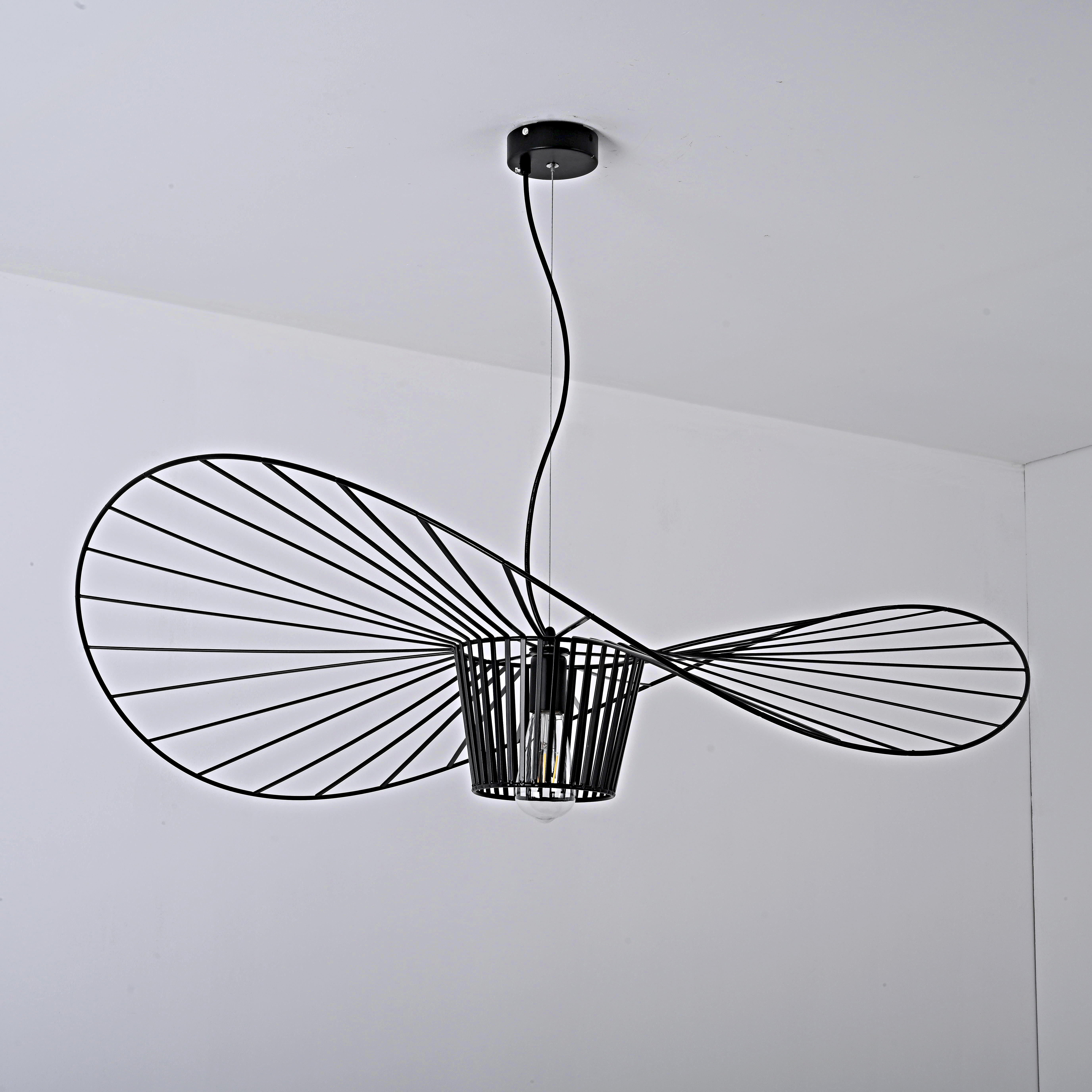 Подвесной светильник HAT D100 Black by ImperiumLoft