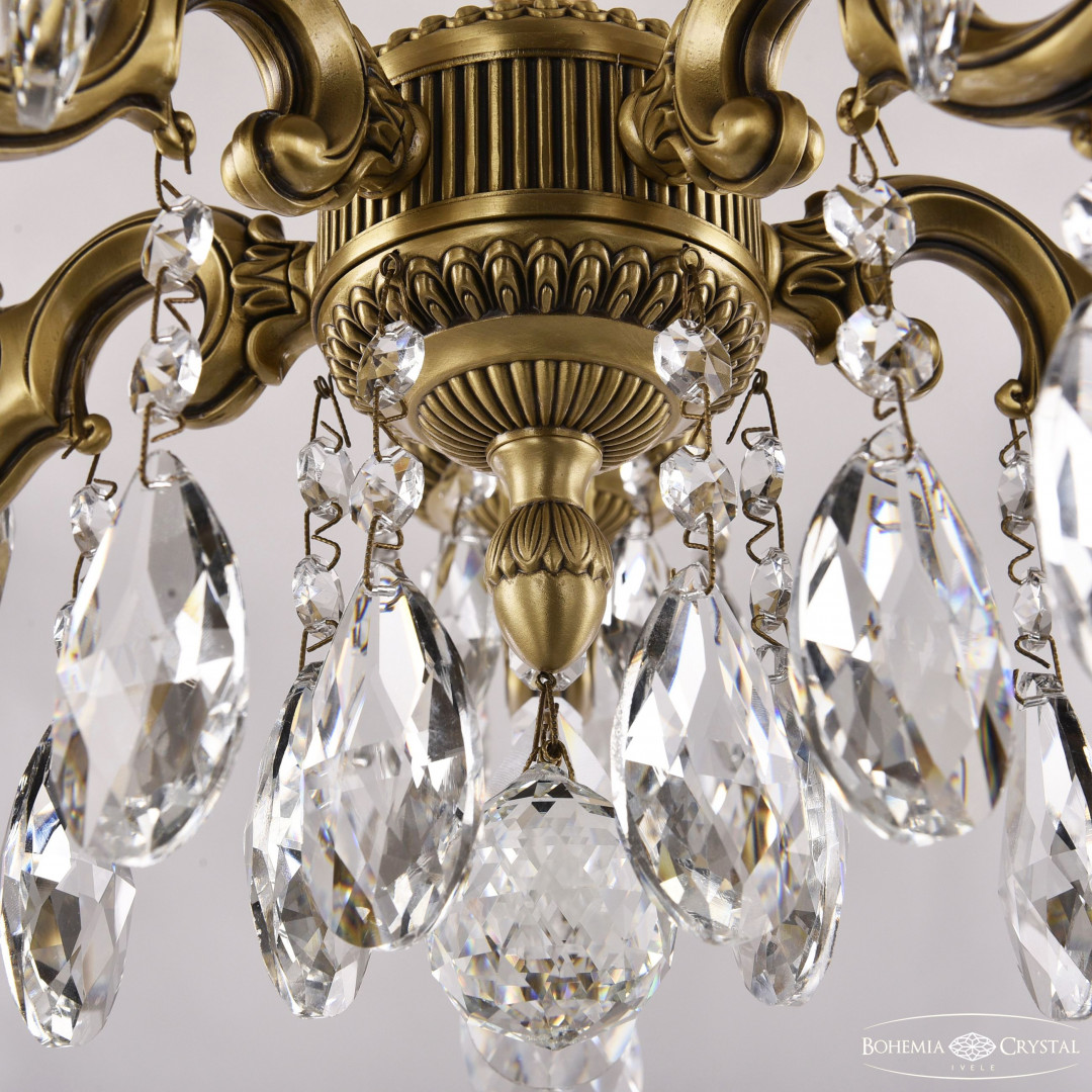 Люстра бронзовая с хрусталём 75101/5/125 A FP