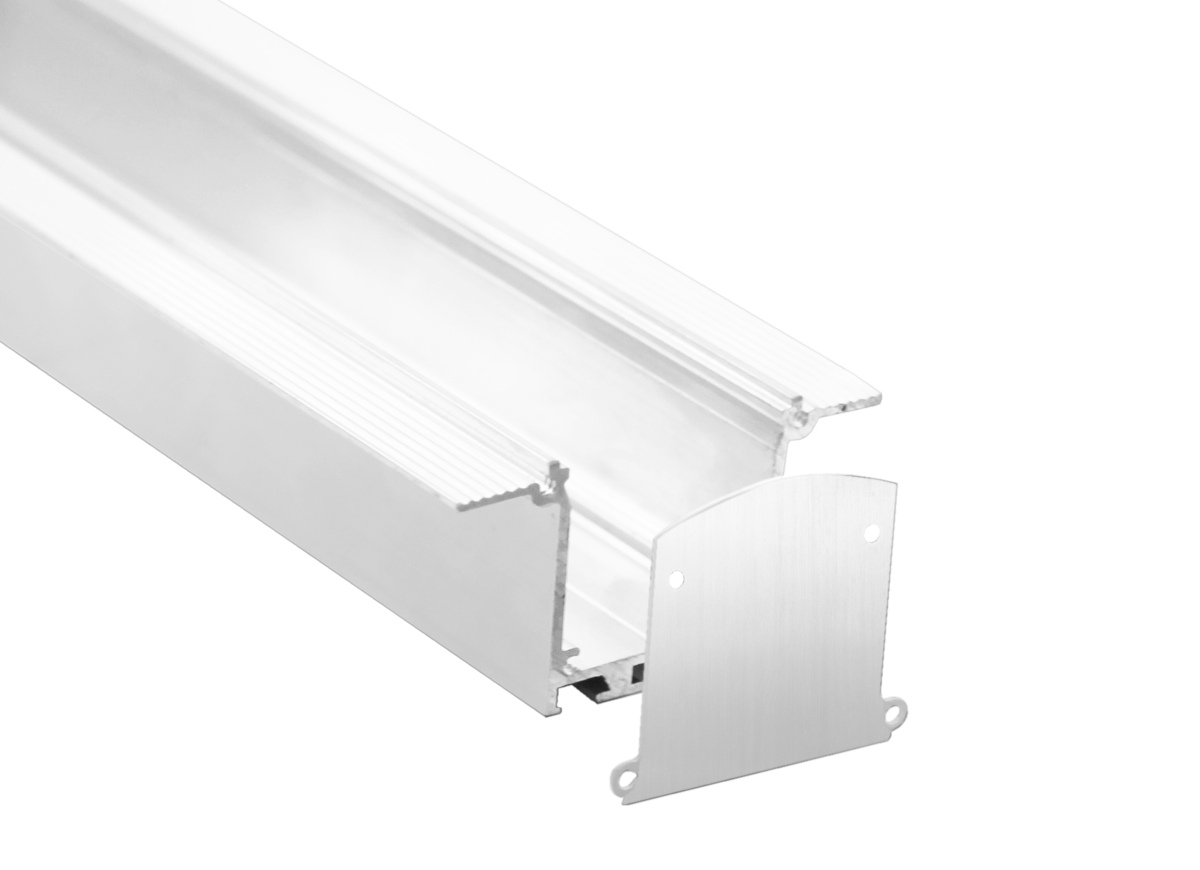 Встраиваемый алюминиевый профиль под шпаклевку Donolux DN18519H3RAL9003