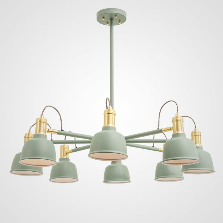 Люстра на штанге VINLAND CH D92 Blue by ImperiumLoft