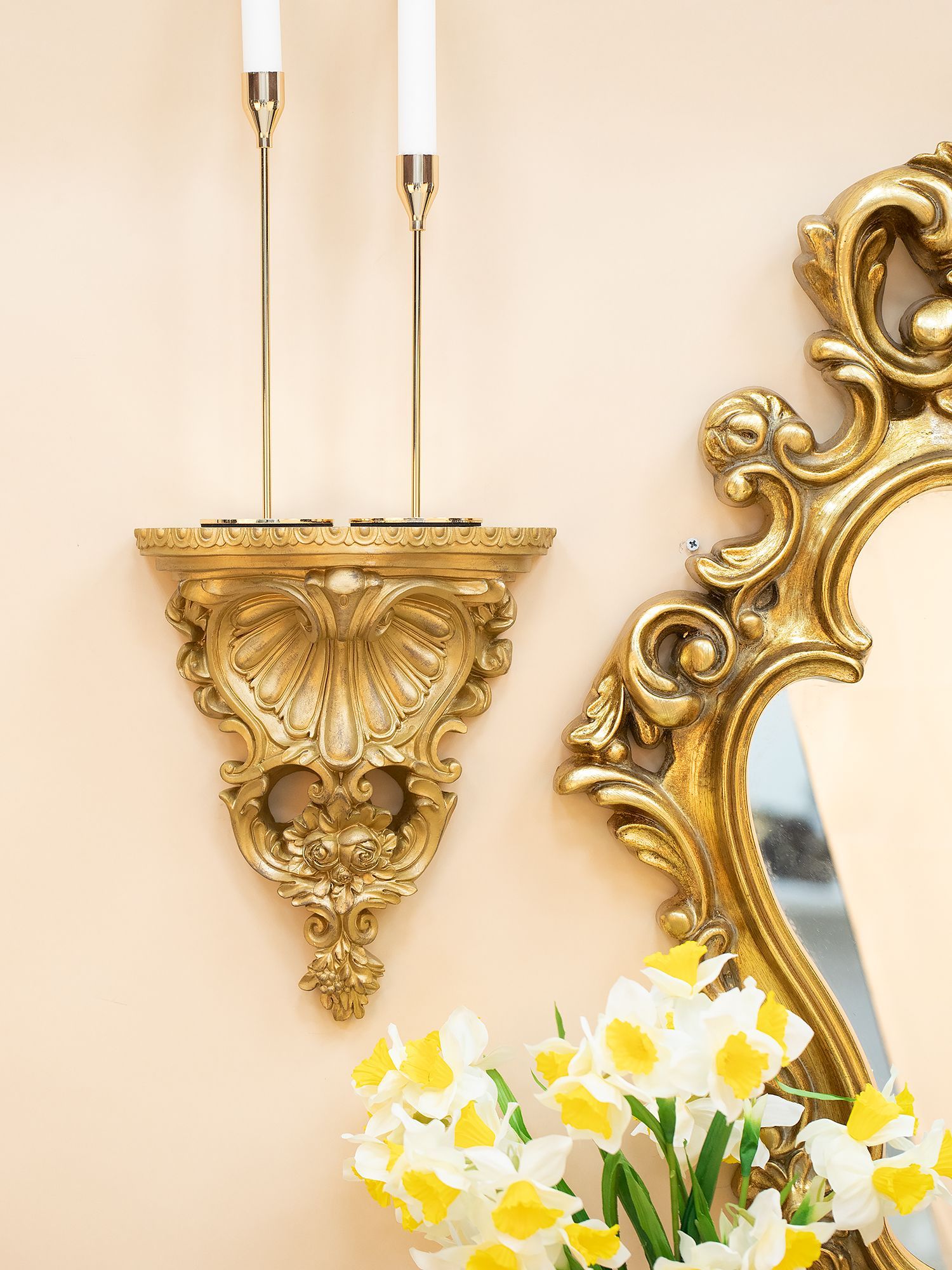 Консоль настенная, под старину Glasar 28-347