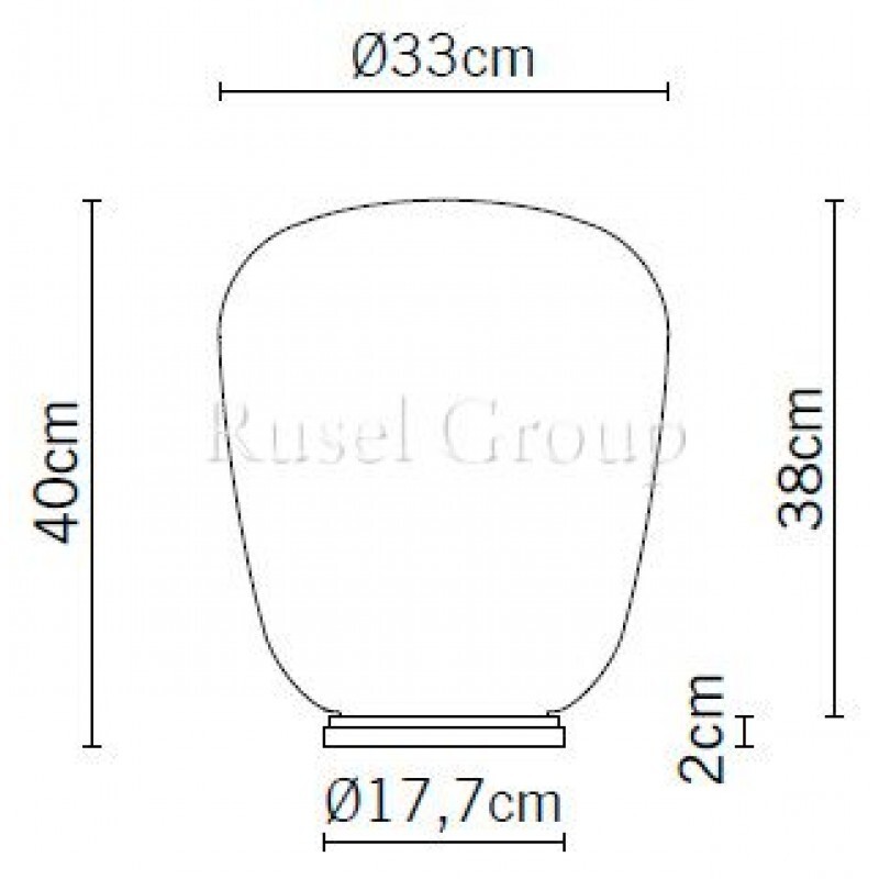 Настольная лампа Fabbian Lumi Baka F07 B21 01