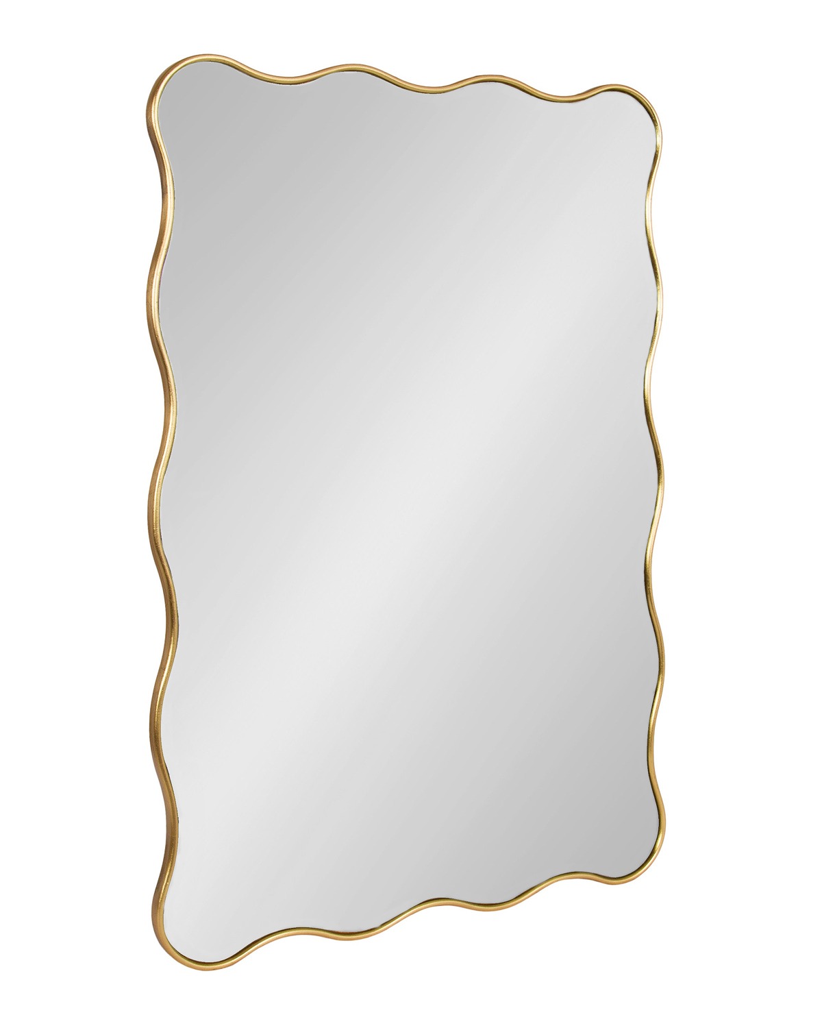 Зеркало в золотой раме Стаггер Louvre Home DWM030425GSTV gold