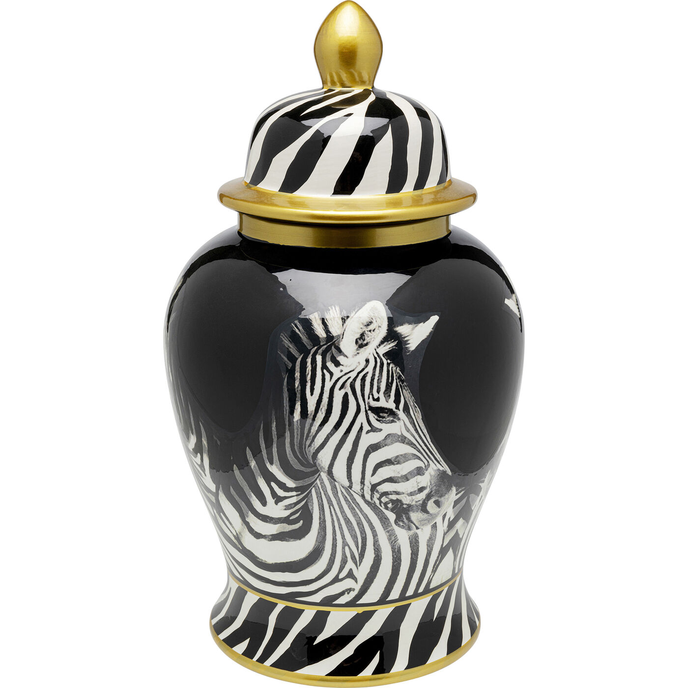 Ваза Zebra Face 38 см KARE 56123