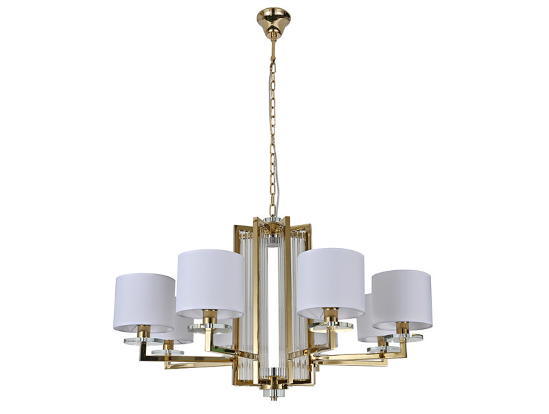 Подвесная люстра Newport 35408+1/C champagne gold