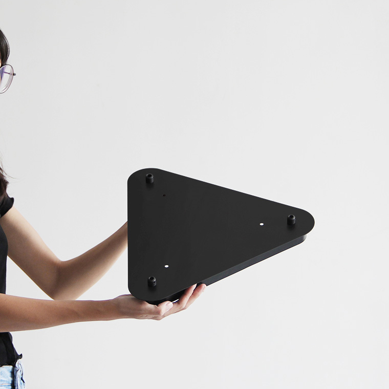 Основание на потолок Beat black trio round pendant system by ImperiumLoft