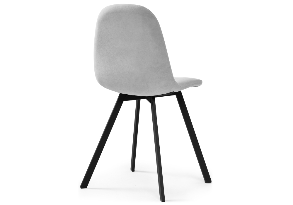 Стул Woodville Агот светло-серый / черный 464864