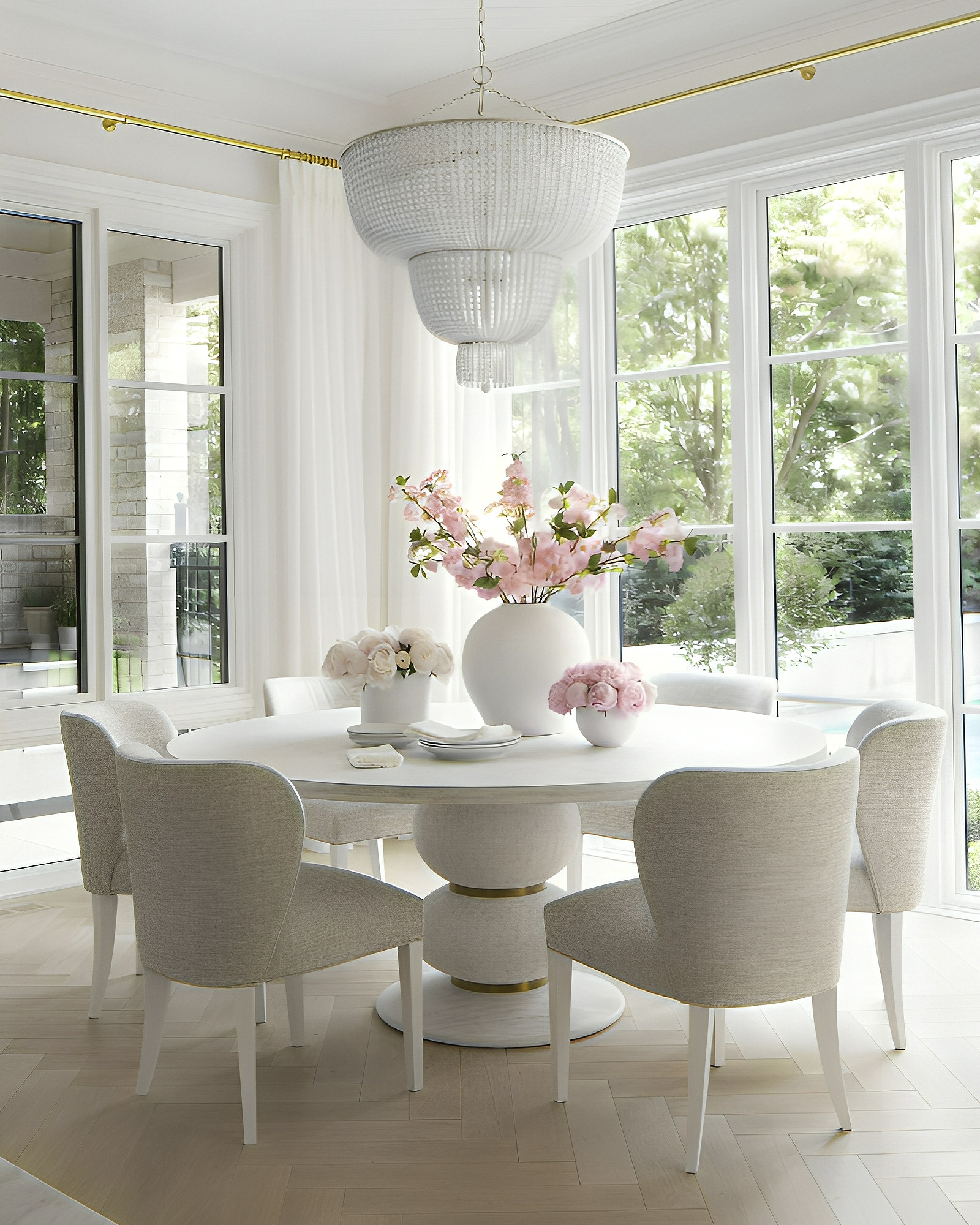 Двухуровневая люстра "Бувье" Louvre Home JJ10655-13DB