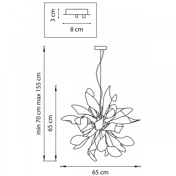 Люстра DEVINA by ImperiumLoft
