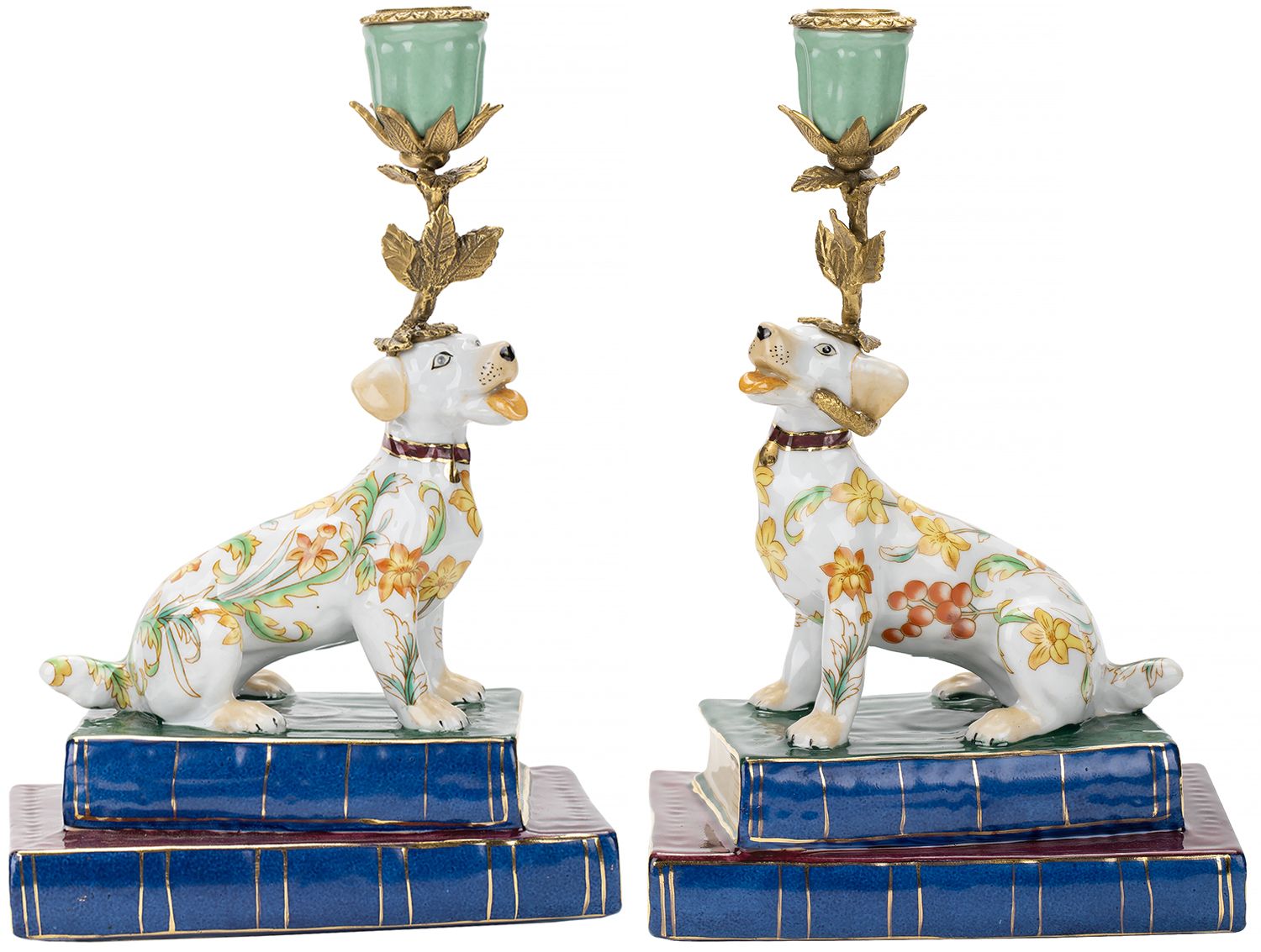 Подсвечник Собачка, отрит влево предмет Glasar F1349EH/2/H0036E