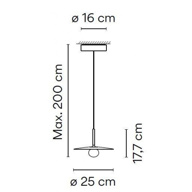 ПОДВЕСНОЙ СВЕТИЛЬНИК VIBIA Tempo 5770