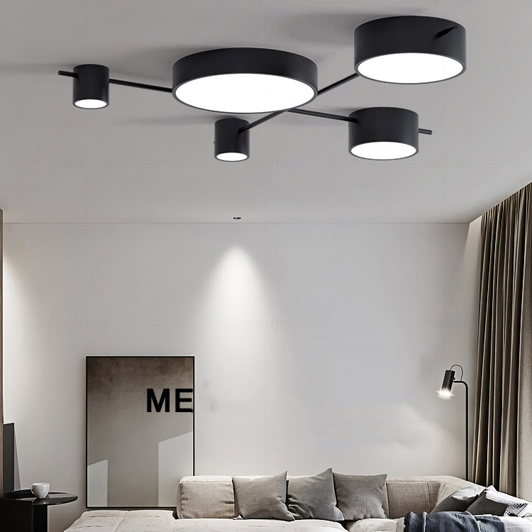 Потолочная люстра CHUTE С Black by ImperiumLoft