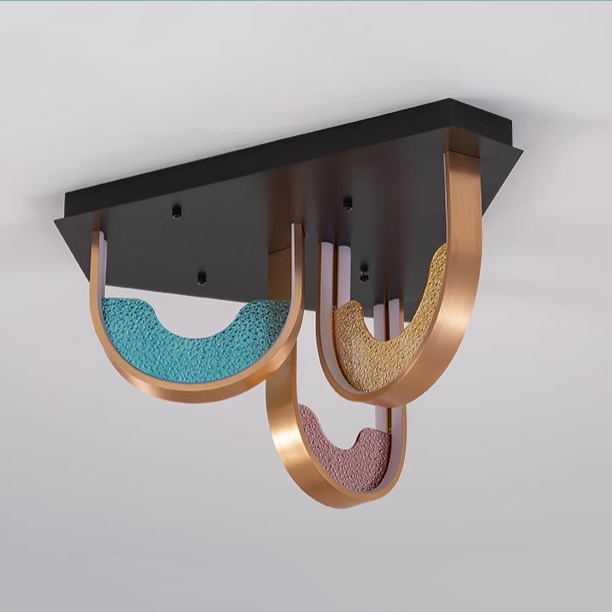 Потолочная люстра VITRAGE CH S by ImperiumLoft