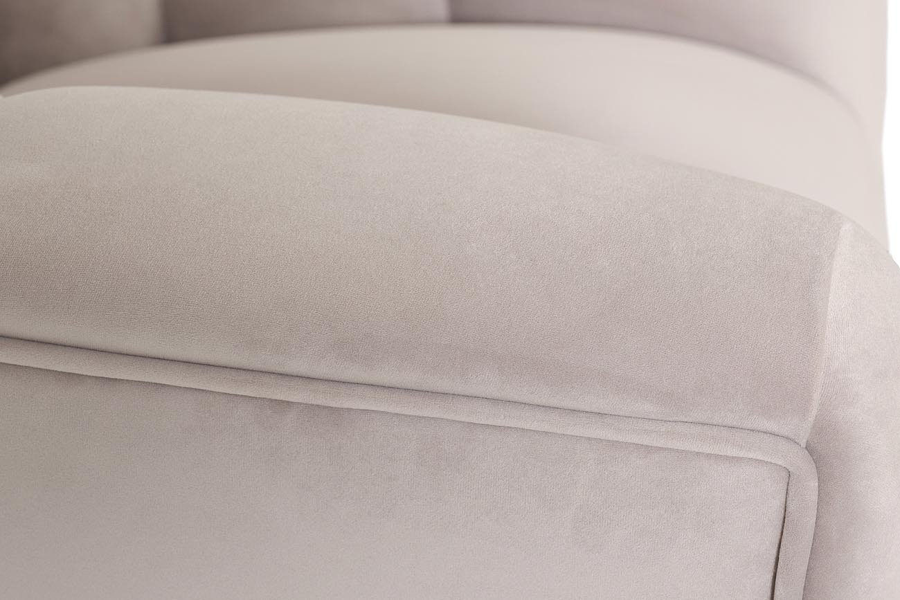 Кресло Fabio велюровое бежевое Garda Decor FABIO-1-2K-БЕЖ-Фант17