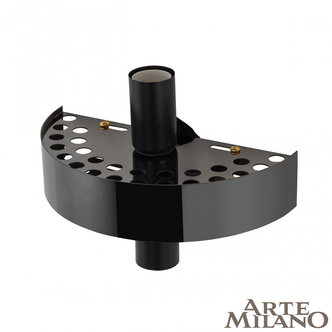 Бра с декоративным плафоном 1A.D170.H450.E14.2 Bk Arte Milano